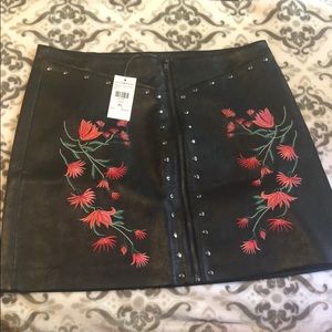 Fashion Nova Leather Skirt✨